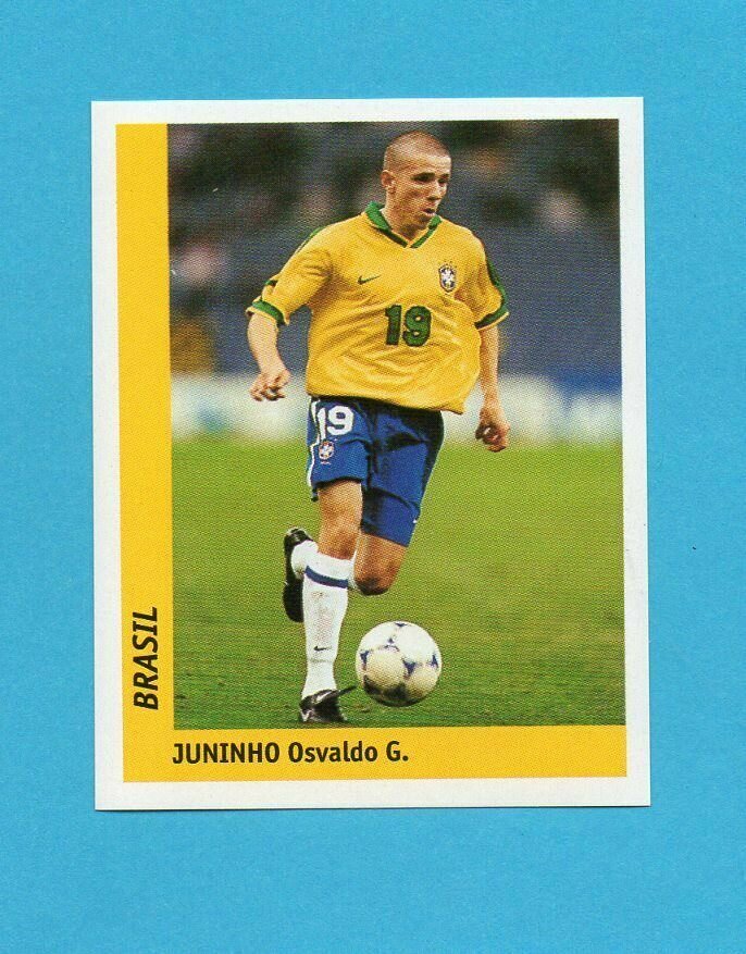 Figurina - DS - France 98 - Juninho Osvaldo G. N.30 - Nuova