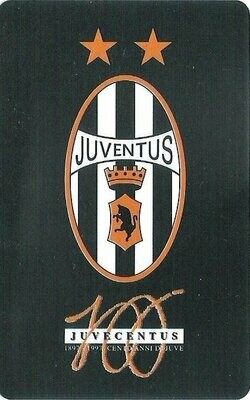 carte telefoniche - Juvecentus - 100 years of Juventus FC -italia da promocard - Usata