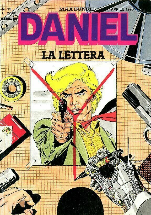 Daniel N.13 - La lettera -  ed. max bunker  (condizoni scarse non vendibile)