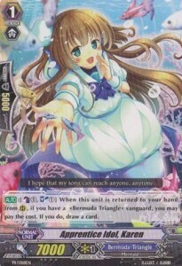 Carta Vanguard - Apprentice Idol, Karen [G Format] - PROMO