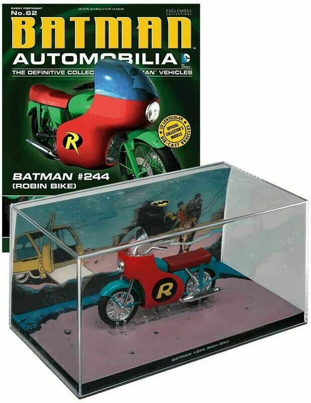 DC Comics Batman Automobilia Collection Nº 62 Batman #244 Robin Bike