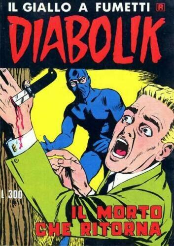 Diabolik ristampa - N.13 - Il morto che ritorna (condizioni accettabili )