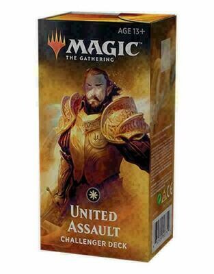 deck magic the gathering united assault lingua inglese /nuovo OVP