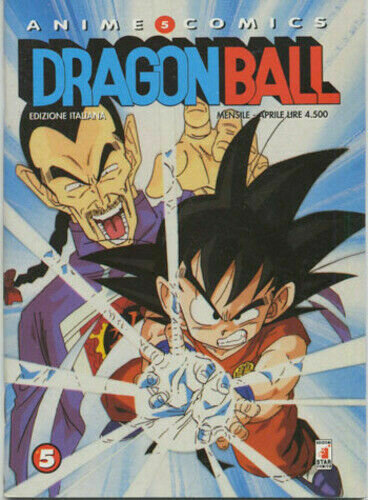 Dragon ball anime comics N.5 - ed. star comics