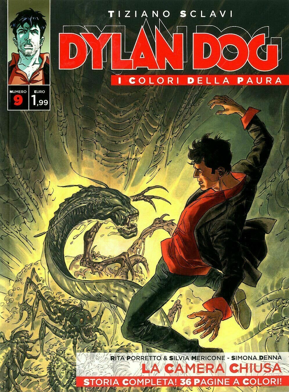 Dylan Dog i colori della paura - N.9 - la camera chiusa