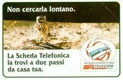 carte telefoniche - Non Cercarla Lontano - Luna -italia da L.5000 Mantegazza (catalogo) C&C:2652, Gol:592 Usata