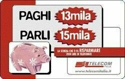 carte telefoniche - Offertissima 13x15 -italia da L.15000  (catalogo) C&C:F3365, Gol:1294 Usata