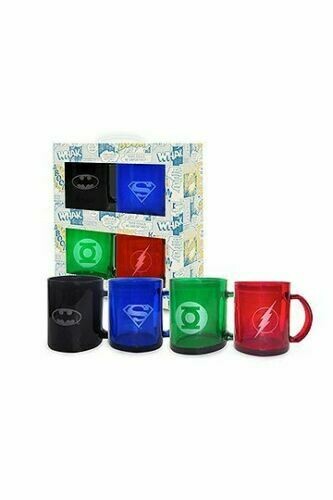 DC Comics Mug 4-Pack Heroes