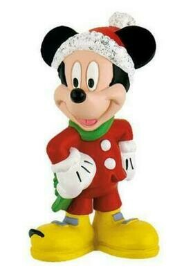 Disney Mickey Mouse & Friends Figure Mickey Christmas 7 cm