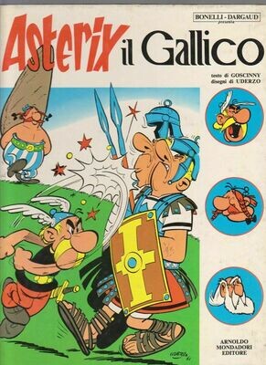 Asterix il gallico - N.13 - Bonelli.draguard - Mondadori ed. -1985- Usato Buono