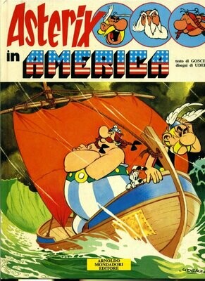 Asterix in America - N.1- Mondadori ed. -1984- Usato Buono