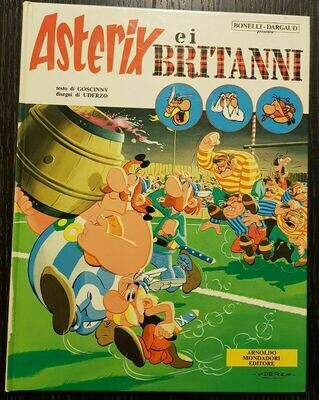 Asterix e i britanni - N.20 - Bonelli.draguard - Mondadori ed. -1986- Usato Buono