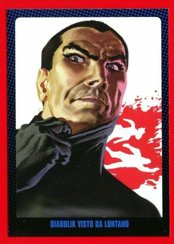 Figurina - Diabolik il re del Terrore - Sticker no. C21 -   Nuova -Ed Panini - ITALIA