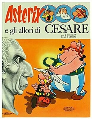 Asterix e gli allori di Cesare - Mondadori ed. - 1980 - Usato Buono