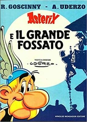 Asterix e il grande fossato - Mondadori ed. - 1980 - Usato Buono