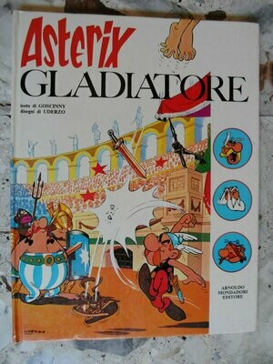 Asterix Gladiatore - Mondadori ed. - 1980 - Usato Accettabile
