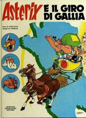 Asterix e il giro di Gallia - Mondadori ed. - 1980 - Usato Buono