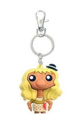 E.T. the Extra-Terrestrial Pokis Rubber Keychain E.T. Outfit Edition 6 cm