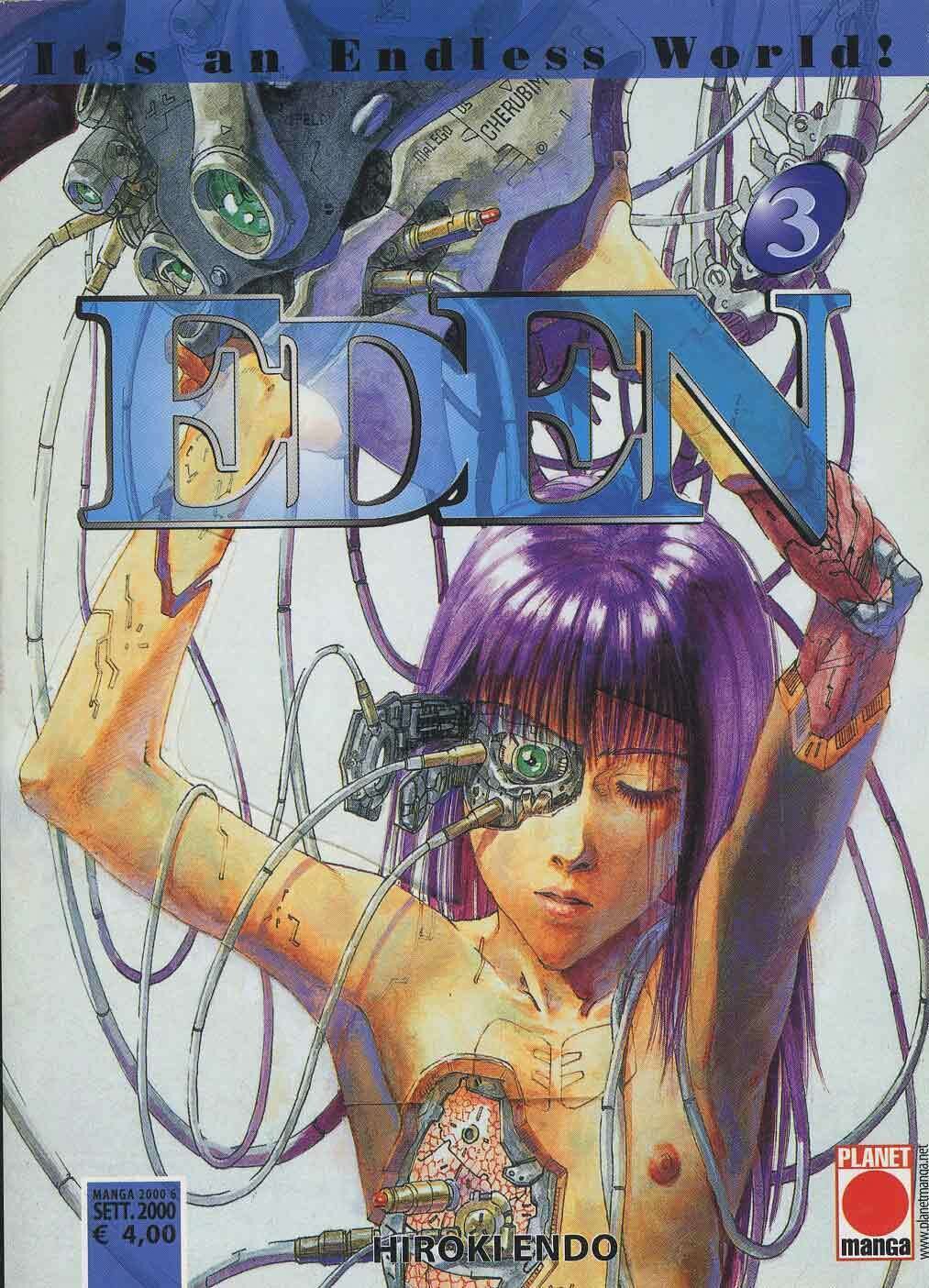 Eden N.3 - Ed planet manga (come nuovo)