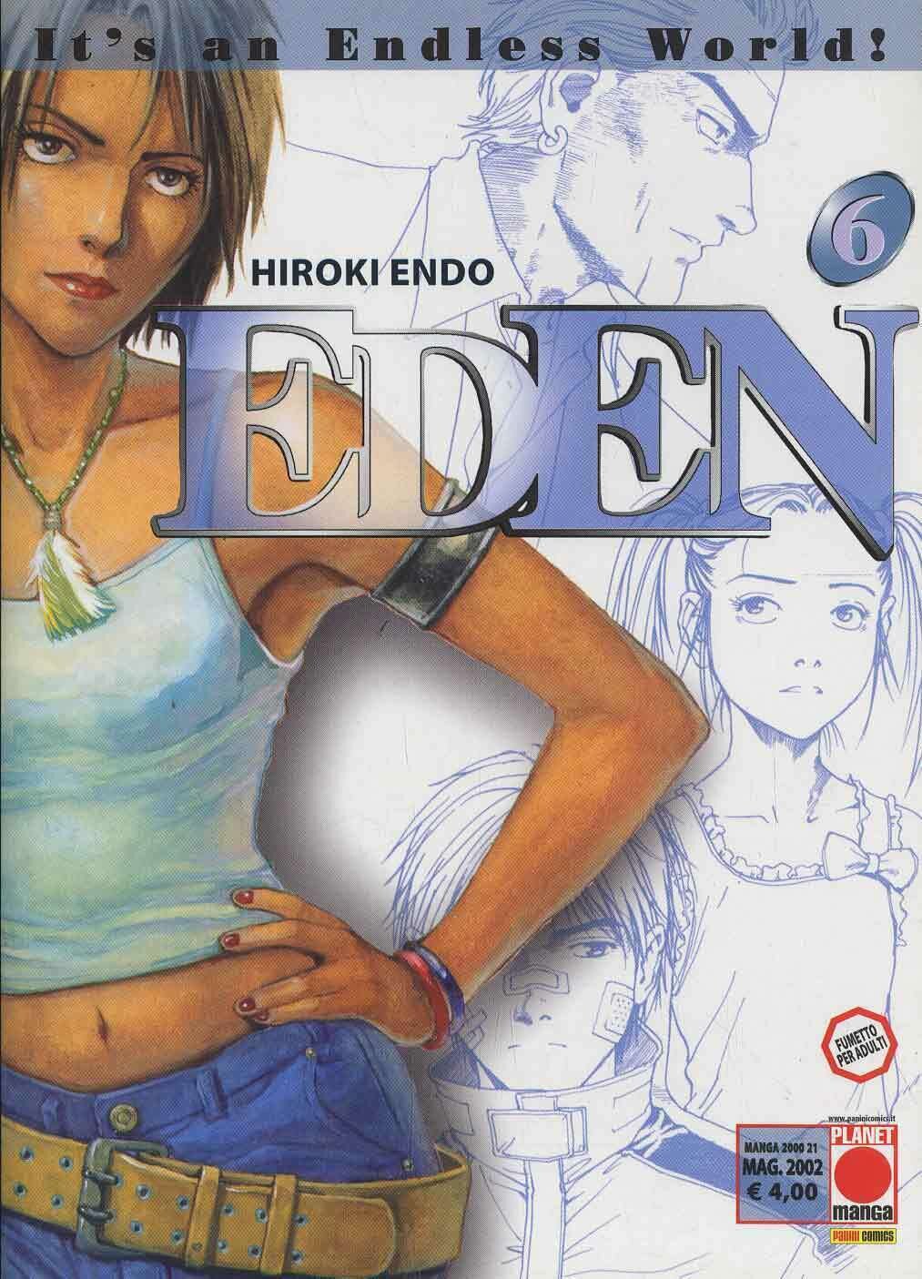 Eden N.6 - Ed planet manga (come nuovo)