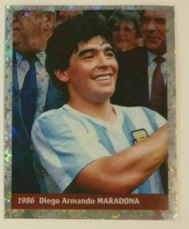 Figurina - DS - France 98 - Diego Armando Maradona N.13 -   Nuova - ITALIA