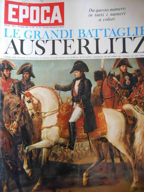 epoca rivista vintage 1964 anno XV N.721 - Mondadori ed