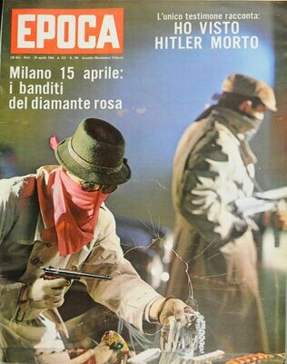 epoca rivista vintage 1964 anno XV N.709 - Mondadori ed