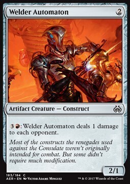 Carta MTG-Automa Saldatore-AER