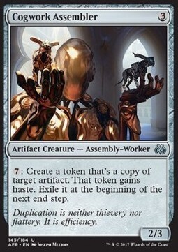 Carta MTG-Assemblatore di Ingranaggi-AER