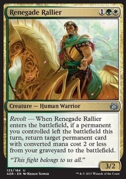 Carta MTG-Attivista Rinnegato-AER