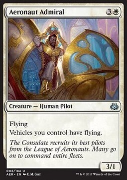 Carta MTG-Ammiraglio Aeronauta-AER
