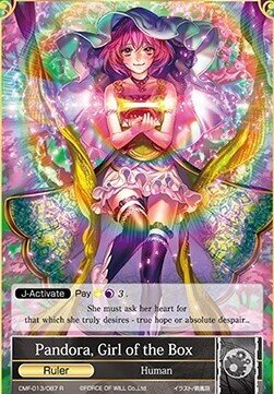 Pandora, Girl of the Box // Pandora of Light- FOW -CMF-ITA-NM-foil