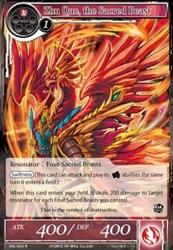 Zhu Que, the Sacred Beast- FOW -SKL-ITA-NM