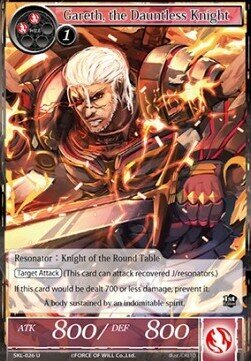 Gareth, the Dauntless Knight- FOW -SKL-ITA-NM-foil