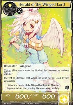 Herald of the Winged Lord- FOW -SKL-ITA-NM-foil