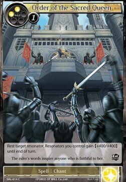 Order of Sacred Queen- FOW -SKL-ITA-NM-foil