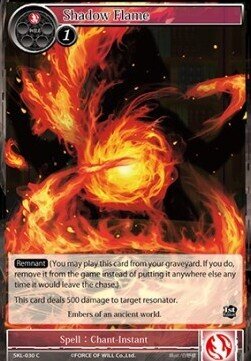 Shadow Flame- FOW -SKL-ITA-NM-foil