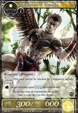 Wingman of Armalla- FOW -SKL-ITA-NM-foil