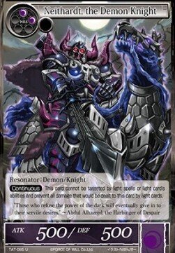 Neithardt, the Demon Knight- FOW -TAT-ITA-NM