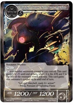 Marybell, Insane Self-Aware Machine- FOW -TMS-ITA-NM-foil