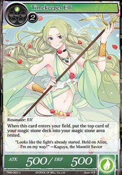 Timekeeper Elf- FOW -TMS-ITA-NM-foil