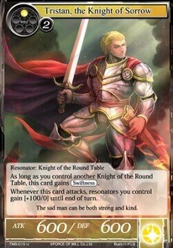 Tristan, the Knight of Sorrow- FOW -TMS-ITA-NM-foil