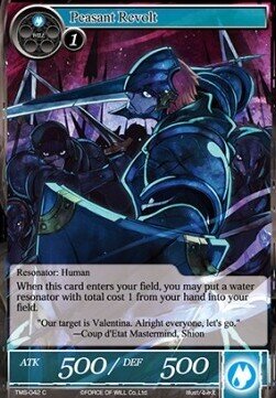 Peasant Revolt- FOW -TMS-ITA-NM-foil