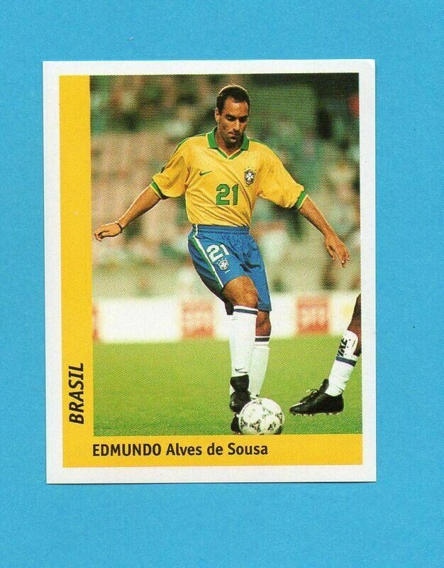 Figurina - DS - France 98 - Edmundo Alves de Sousa N.33 -   Nuova