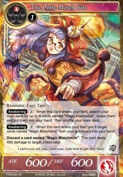 The Little Match Girl- FOW -TTW-ITA-NM-foil-full Art