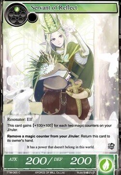 Servant of Reflect- FOW -TTW-ITA-NM-foil