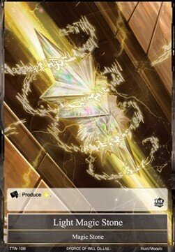 Light Magic Stone- FOW -TTW-ITA-NM-foil