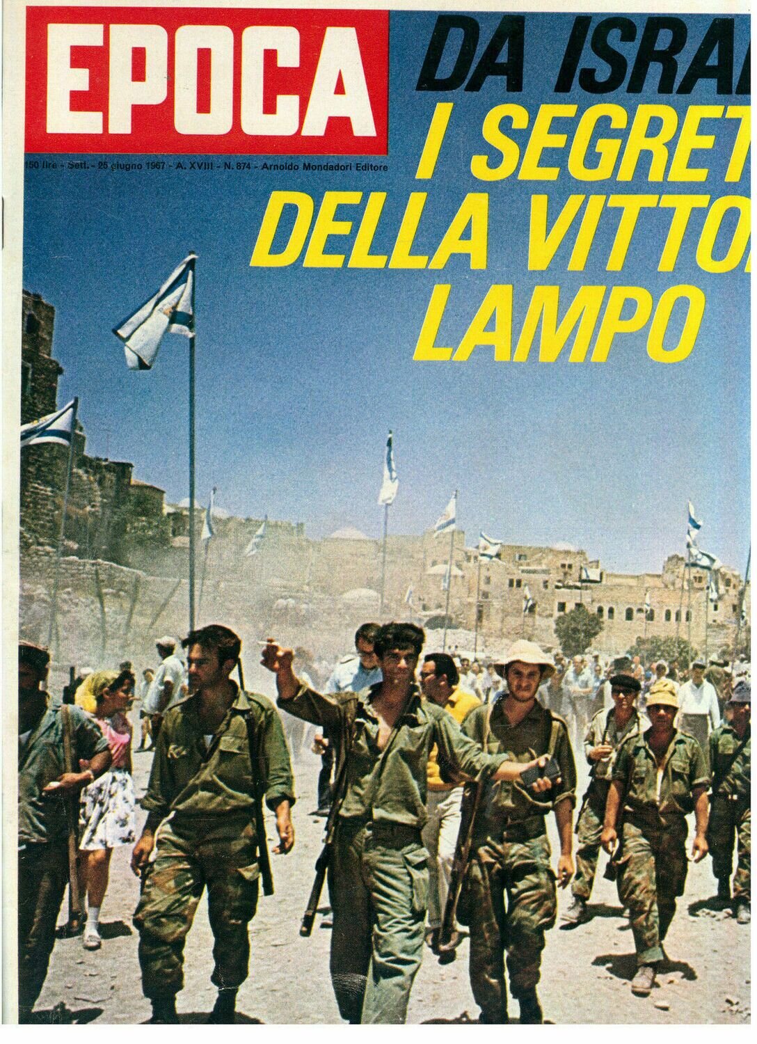 epoca rivista vintage 1967 anno XVIII N.874 - Mondadori ed