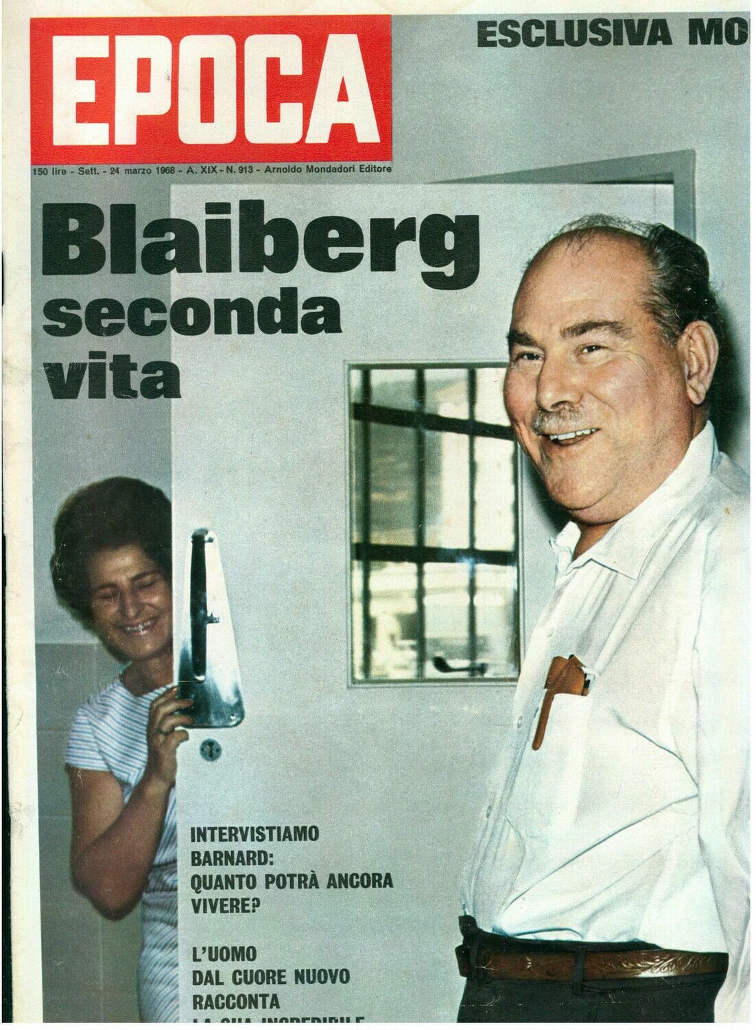epoca rivista vintage 1968 anno XIX N.913 - Mondadori ed