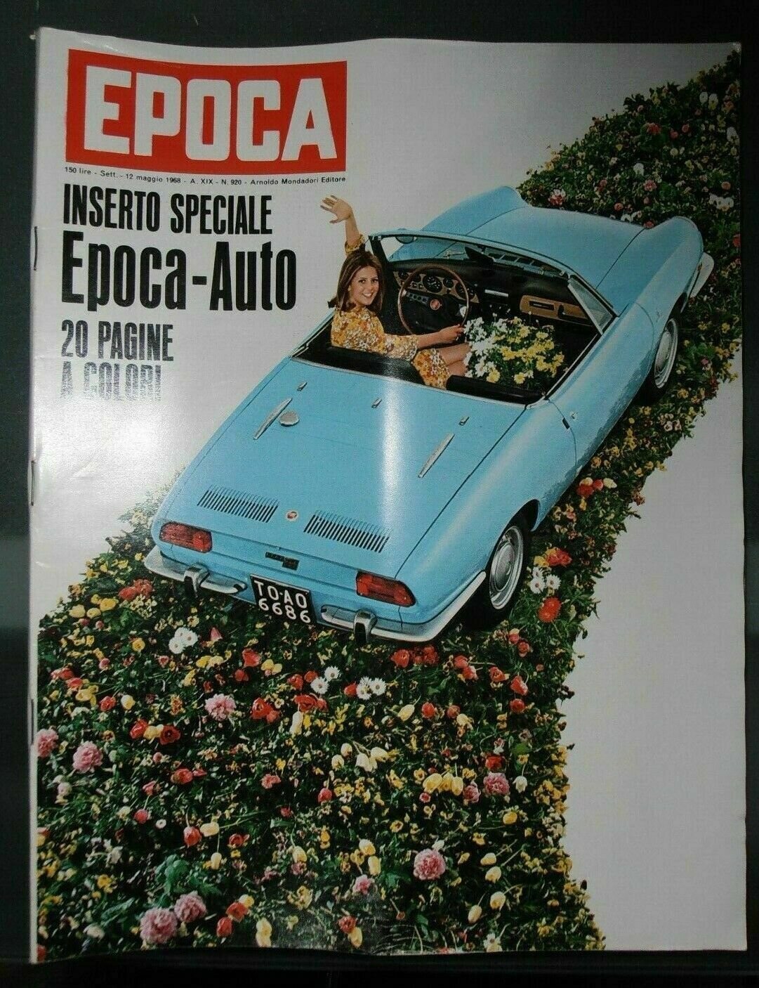 epoca rivista vintage 1968 anno XIX N.920 - Mondadori ed